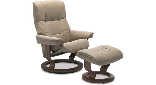 Stressless® Mayfair Leather Recliner - Classic Base Stressless® Mayfair Leather Recliner - Classic Base